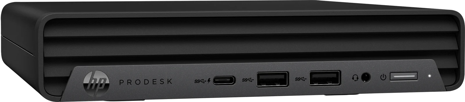 HP ProDesk 405 G8 Mini PC · Ryzen 5 5600GE · 8 GB · 256 GB NVMe SSD · referentiebeeld