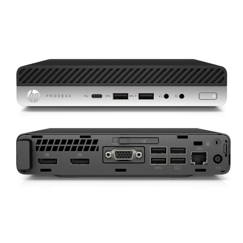 HP ProDesk 600 G3 Desktop Mini PC · Core i5-6500T · 4 GB · 500 GB HDD · WiFi & Bluetooth · referentiebeeld